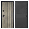 Входная дверь Ветра панель ФЛ-613 Черный
