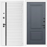 Входная дверь Урбан Лайн 3к (Белый матовый / ФЛ-117 Графит софт)