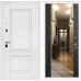 Входная дверь Грейс 3к (Белый матовый / Зеркало СБ-16 Черный кварц) Входная дверь Грейс 3к (Белый матовый / Зеркало СБ-16 Черный кварц)
