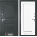 Входная дверь Атлантик Термо 27 (Графитовый серый RAL 7024 / Эмаль белая RAL 9003)