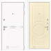 Входная дверь Line White 23 (Шагрень белая / Шампань софт)