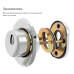 Входная дверь Престиж 3к Спарта (Антик Серебро / Белое дерево)