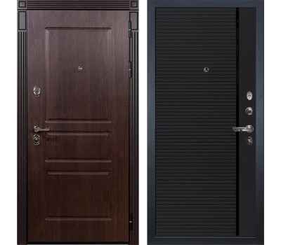 Входная дверь Сенатор Винорит №115 (Алмон 28 / Черный кварц)