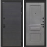 Входная дверь Профит Black ФЛ-243-М (Эковенге / Дуб вуд графит)