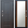 Входная дверь с терморазрывом Норд 3к с зеркалом Максимум (Венге / Дуб)