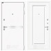 Входная дверь Line White 27 (Шагрень белая / Эмаль белая RAL 9003)