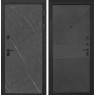 Входная дверь Профит Black ФЛ-613 (Гранит Лава / Черный)
