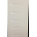 Входная дверь Line White 14 (Шагрень белая / Дуб кантри белый)