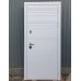 Входная дверь Италия зеркало СБ-16 (Белый матовый / Белый ясень)